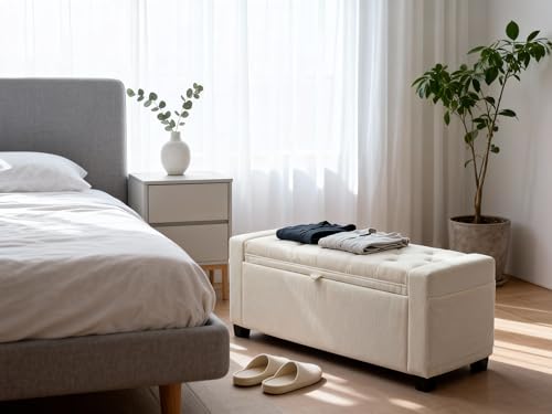 ZideGomai Storage Ottoman Bench for Bedroom & End of Bed