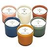 Calyan Wax Soy Wax Candle Gift Set The Dignity Series Set of 6 Premium Scented Candles for The Home 100 Soy Wax 7oz Each Candle Gifts for Women Birthdays Anniversary Celebration
