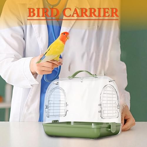 Cage de perruche claire portable et sac de transport à oiseaux pour conures - 4