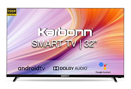 Image of Karbonn 80 cm (32 inches) Millennium Series HD Ready Smart Android LED TV KJK32ASHD (Black)