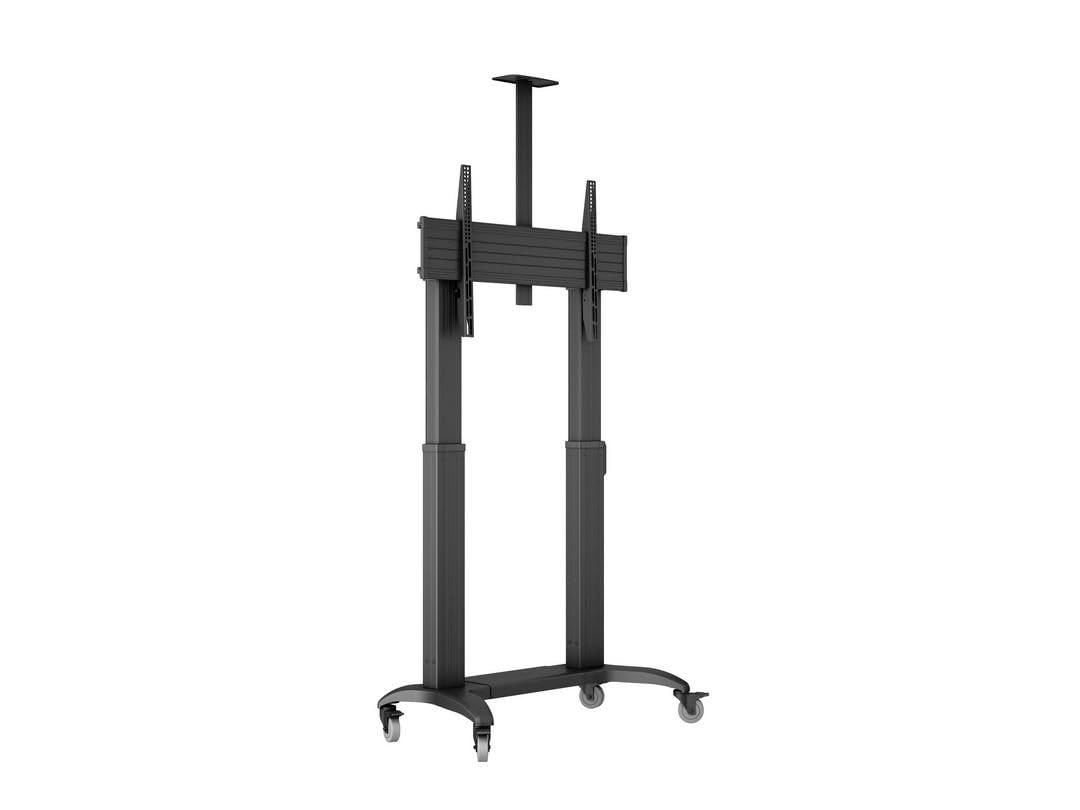 Multi-Brands Motorised Stand with Wheels for Monitor 65"-110" Cap 135 kg VESA 200 x 200 cm 1000 x 600 cm Black