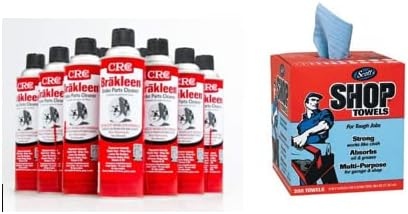 Belgrade Parts Brake Cleaner and Shop Towel Combo Kit