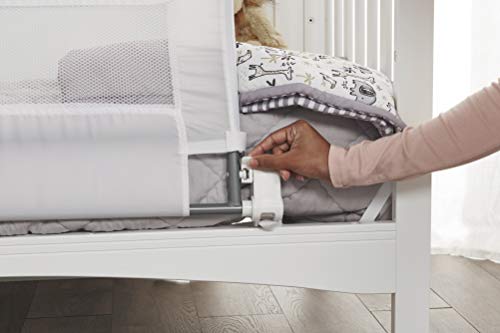 Regalo Swing Down Crib Rail, With Reinforced Anchor Safety System #TOP2