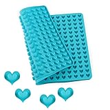 【SILIKONBACKFORMEN MOTIV HERZ】- Die flexible Form ermöglicht eine einfache Befüllung mit unterschiedlichsten Flüssigkeiten wie beispielsweise Kerzen-Wachs, Wasser, Schokolade. Mit diesen Silikonformen können sofort 255 Mini-Eiswürfel, Schokoladenbällchen oder Mini-Kuchen für Sie zubereitet werden.