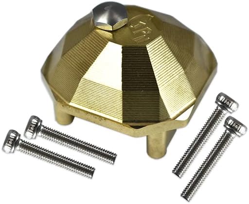 5PC Set Upgrades Brass Rear Gear Box Cover Element RC 1/10 Enduro SENDERO Trail Truck 40100 RC Cars by GPM