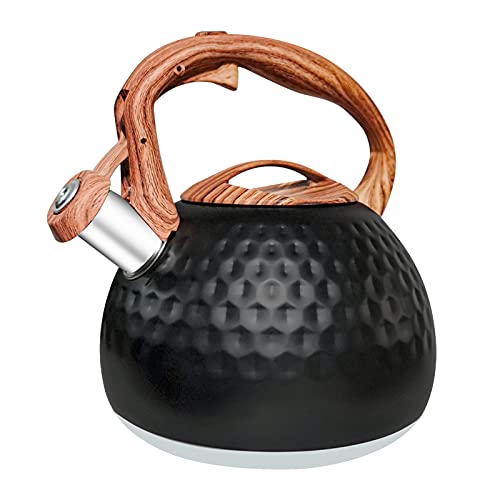 Beruyu Stove Top Whistling Kettle, Stainless Steel...