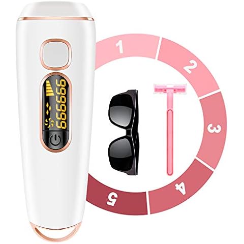 Depiladora Laser OLEKE IPL con 5 Niveles de Intensidad y 2 Modos Flashes Cover