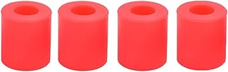 APAAZO 4Pcs High Temperature Silicone Solid Spacer Hot Bed Leveling Column Compatible With CR-10 CR10S Ender-3 Prusa I3 3D Printer Parts (Color : Red)