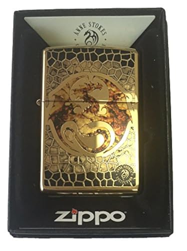 Encendedor Zippo Classic en latón pulido dorado miniatura 1