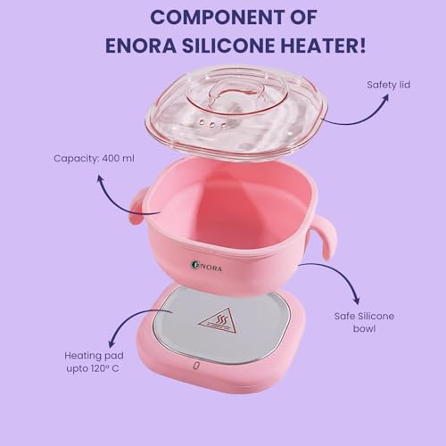Image of Sillicone Wax Heater Combo (100 Gram, Wax Heater + Lavender)