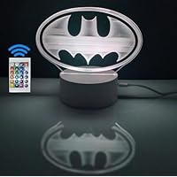 famvacor Lampara LED decorativa superheroes logotipo escudo