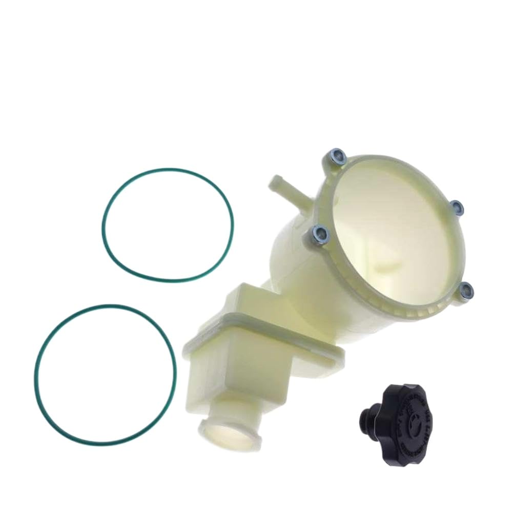 Réservoir de pompe de direction assistée avec capuchon et joints, Compatible avec 300 Challenger 3,6l 5,7l 68059524AK 68059525AK 680596(1 pcs)