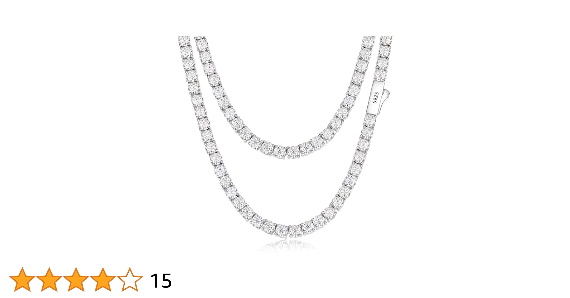 【SENTIMENTS】NO.555 [SMALL] TENNIS CUBIC NECKLACE / 追跡付 SENTIMENTS】NO.555 [SMALL] TENNIS CUBIC NECKLACE / 追跡付