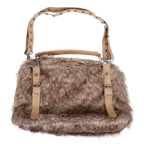 Sac en peluche marron la touche de douceur essentielle pour sublimer votre garde-robe