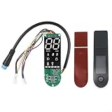 【Pantalla de rendimiento clara】: equipado con un tablero brillante para scooters eléctricos, que muestra la velocidad, el nivel de batería y el modo de conducción de un vistazo, ayudando a los ciclistas a rastrear el rendimiento al instante mientras navegan por rutas urbanas o al aire libre.