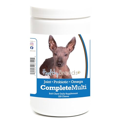 Image of Healthy Breeds Xoloitzcuintli All In One Multivitamin Soft Chew 120 Count