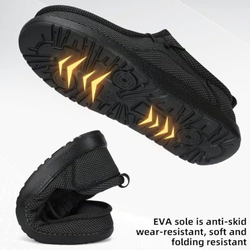 Image of 1TAZERO Men Slip On Shoes Loafer with Arch Support Insoles,Men Casual Shoes for Plantar Fasciitis