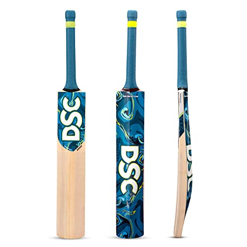 DSC Drake Kashmir Cricket Bat For Mens and Boys (Beige, Size -6) | Material: kashmir Willow | Lightweight | Free Cover | Ready to play | For Intermediate Player | Ideal For Leather Ball - Image 2
