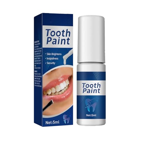 Whitening Tooth Paint Stylo de blanchiment des dents – Gel émaillé sûr pour enlever les taches, contrôle de la plaque dentaire, blanchiment des dents jaunes, haleine fraîche, soins bucco-dentaires à