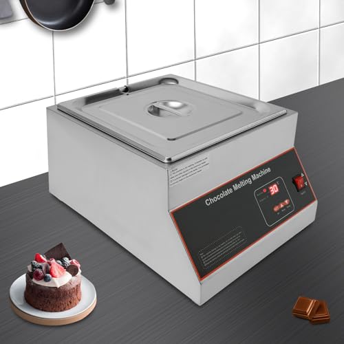 Máquina eléctrica para derretir chocolate 500w con tapa miniatura 3