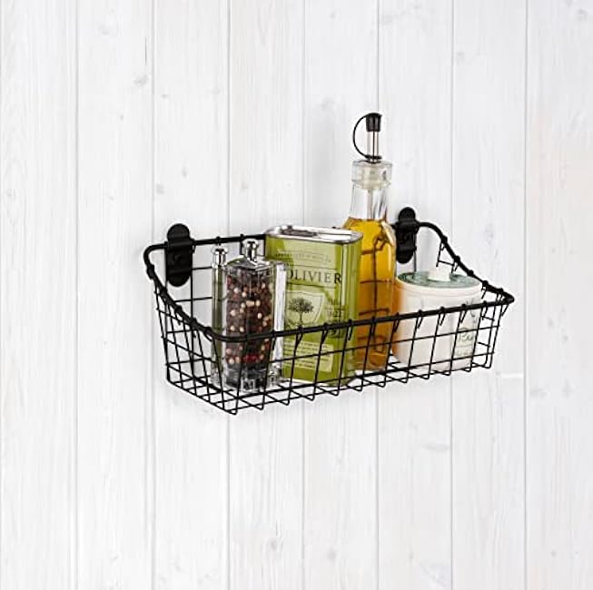 Vintage Living? Cabinet & Wall Mount Basket - Small