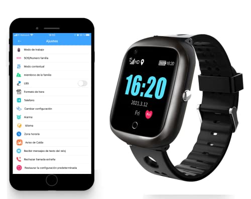 Reloj GPS para Mayores y Niños con Botón SOS y Detector de Caída - Imagen 5