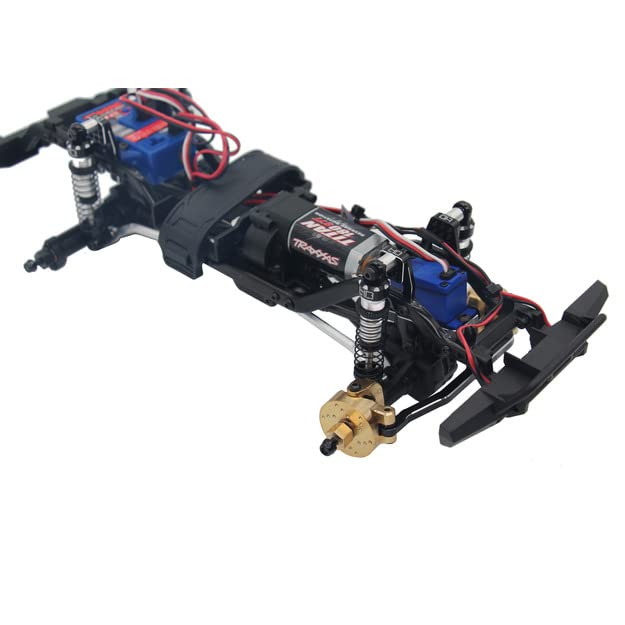 Amazon.com: Hot Racing TRXM51DP08 Threaded Aluminum Shocks Full