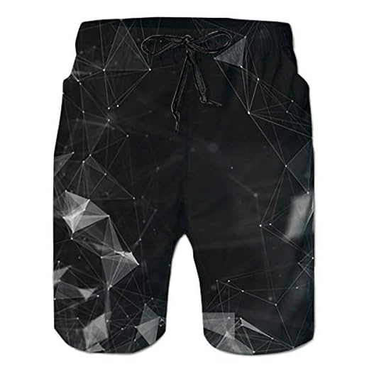 Urban Classics Herren Badehose Block Swim Shorts Navy, XXL 4 ALISISTER Badehose für Männer Sommer Schwimmhose Elastische Taille Hawaii Strand Surf Badeshorts Mit Taschen für Herren XL