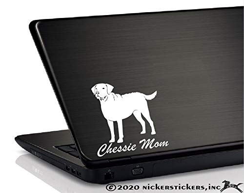 Chessie Mom | Chesapeake Bay Retriever Nickerstickers® Dog Window Car Truck Rv Decal Sticker #TOP2