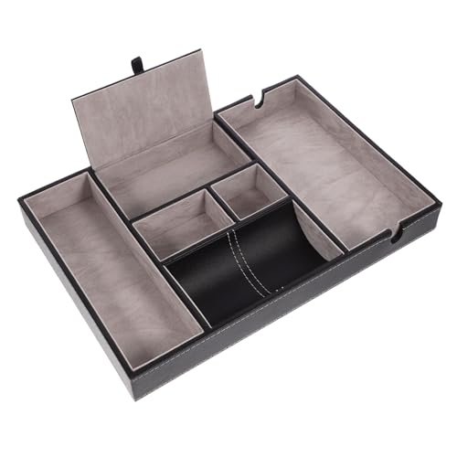 Colliers emmêlés ? Découvrez cet écrin à bijoux cuir PU multifonction - 2