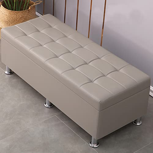 Pelle Pu Ottomano con Posti a Sedere di