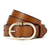 ベルト レディース, ブラウン, 28-30(Fit Pants 4）