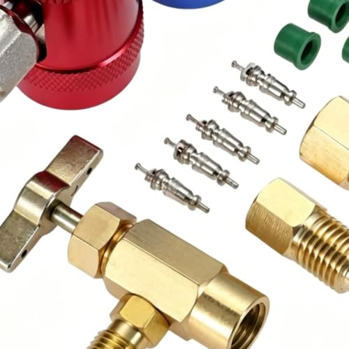 Conector R1234YF con adaptador rápido de baja pérdida para aire acondicionado 7