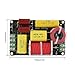 DriSentri 2 Way Crossover for Speaker, 250W 4-12 Ohm 2 Way High-Low Frequency Divider for Speaker, HiFi Speaker Crossover