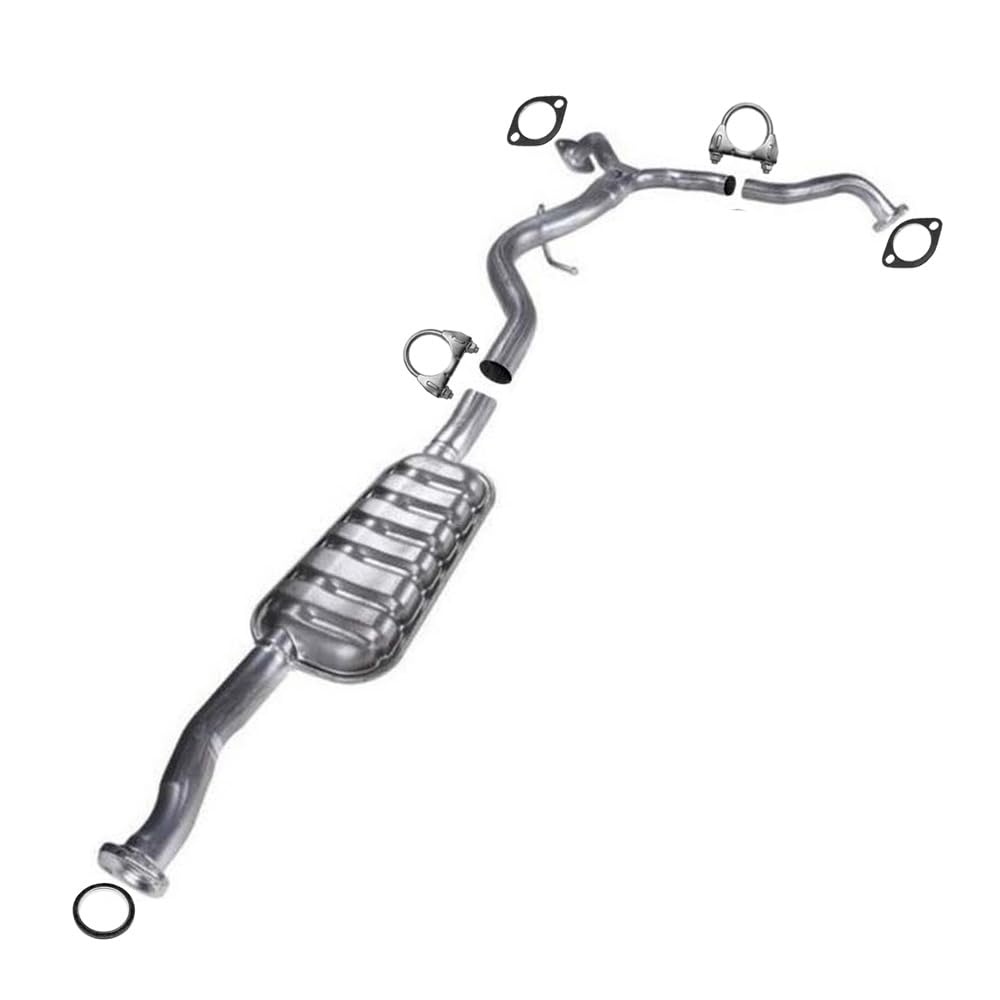 Northeastern Exhaust | Direct Fit Resonator Exhaust Pipe Compatible for Subaru Outback Wagon 2005 2.5L | California Emission | Free Gaskets and Clamps