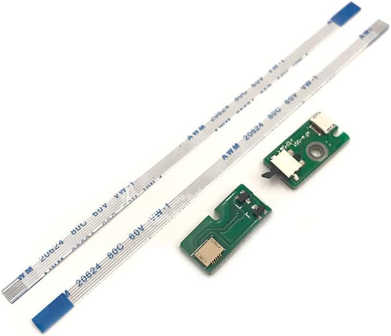 Repalcement Power Button Switch Board MFW-001 MSW-K02 with Ribbon Cable for Playstation3 PS3 CECH 4000 Super Slim Power Button Repair Parts (MSWK02 with Cable)