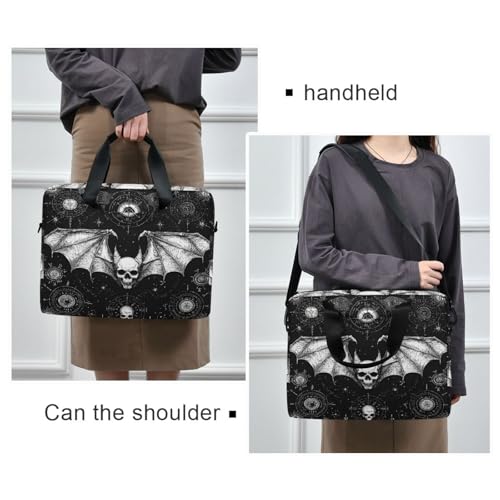Bolsa para laptop cruzada portátil 15.6 pulgadas negra miniatura 2