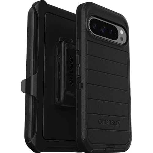OtterBox Google Pixel 9 Pro XL (Only) - Defender Series Case - Black - Rugged & Durable - with Port...