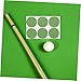 KOMBIUDA 2 Sheet Self-Adhesive Pool Table Repair Patch for Snooker Billiard Felt Cloth Adhesion Smooth Surface Spot Stickers for Tear Fixing