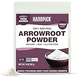Arrowroot Powder (397g/14oz) Natural Thickener, Fine Ground | Wheat Flour Substitute | Non GMO, Gluten Free...