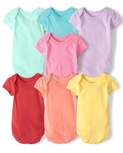 The Children's Place solid color baby bodysuits