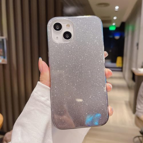 Coque paillettes iPhone 13 Pro Max cadeau mignon pour fille et femme