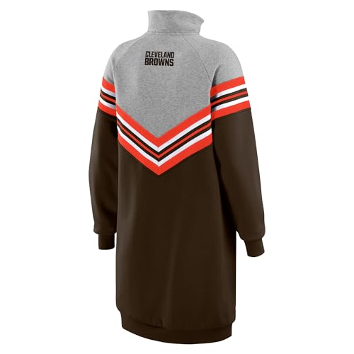 WEAR by Erin Andrews Women's NFL Chevron Stripe Dress3