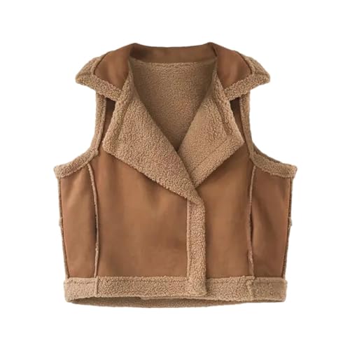 Chaleco de forro polar para mujer ideal para paseos de otoño y confort en invierno