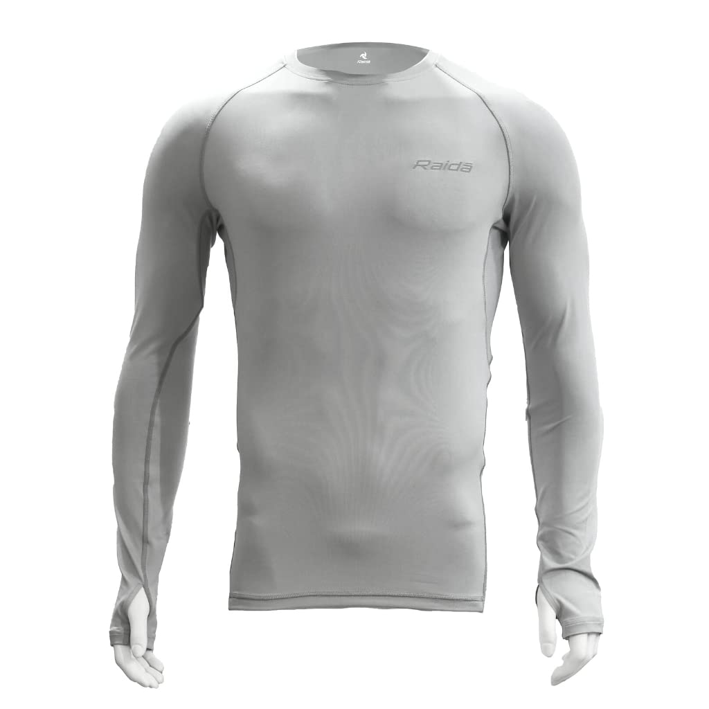 Raida High Performance Base Layer with Advance Freshness & Anti-Bacteriol Technology | Top (XL) Black