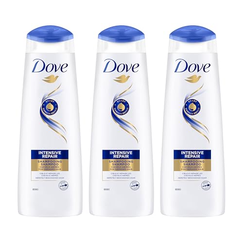 Dove Ultra Care Intensive Repair Champú para cabello dañado: evita hasta el 98% del daño diario* 250 ml