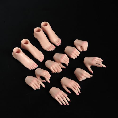 Accessoires de corps 1/6 haute fidélité pour poupée de collection 30,5 cm