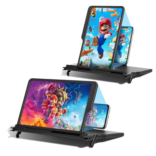 Image of FLY KAN 12" Foldable Smartphone Screen Magnifier for cell phone, Portable 3d hd Mobile Phones Video Amplifier with Vertical and Horizontal Magnifying display for smartphones, for Watching Movie Videos
