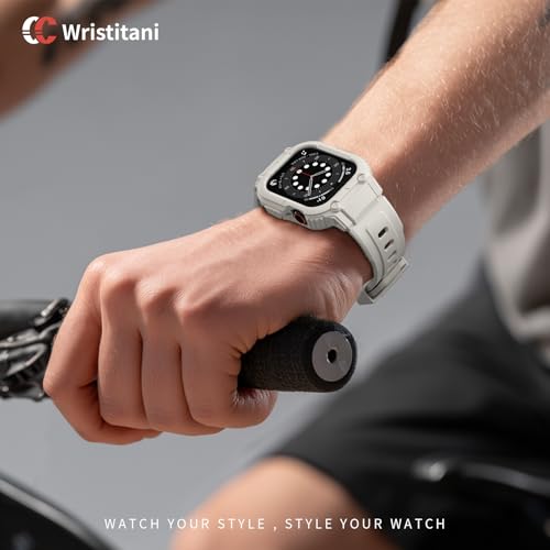 Wristitani 2 Pack for apple watch band with Case 44mm 45mm - image 6