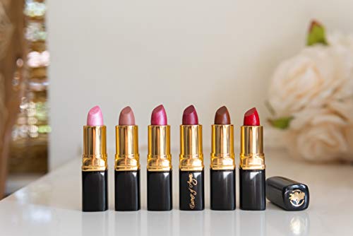 Essence Of Argan Moisturizing Pink Lipstick - Enriched With 100% Pure Organic Argan Oil, Shea Butter - Voluptuous Sexy Lips - Sunscreen, Hydration & Nourishing - Long Lasting Lip Balm - Precious Pink #TOP2